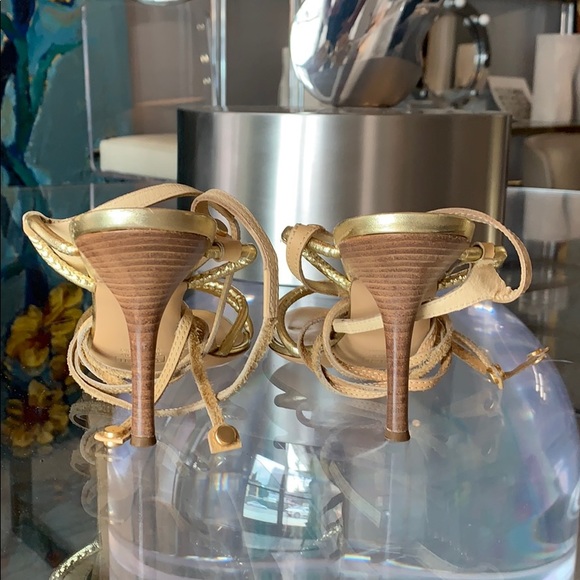 Giuseppe Zanotti Strap Heels for Vicini size 10B - Picture 5 of 8